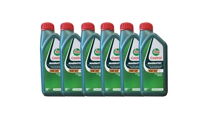 Castrol Magnatec 5W-40 C3 Huile Moteur MB-229.51 BMW LL04 6x1 L - Photo 1/4