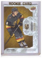 Cody Glass 2019-20 Upper Deck Engrained Rookie Card #91 /299