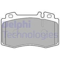 Delphi LP1688 Bremsbelagsatz, Scheibenbremse FüR MERCEDES-BENZ