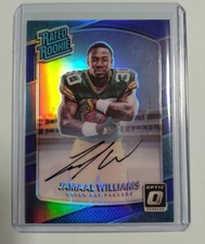 Jamaal Williams Autograph Card NFL