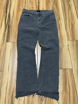 Mother The Insider Crop Step Fray Jeans 