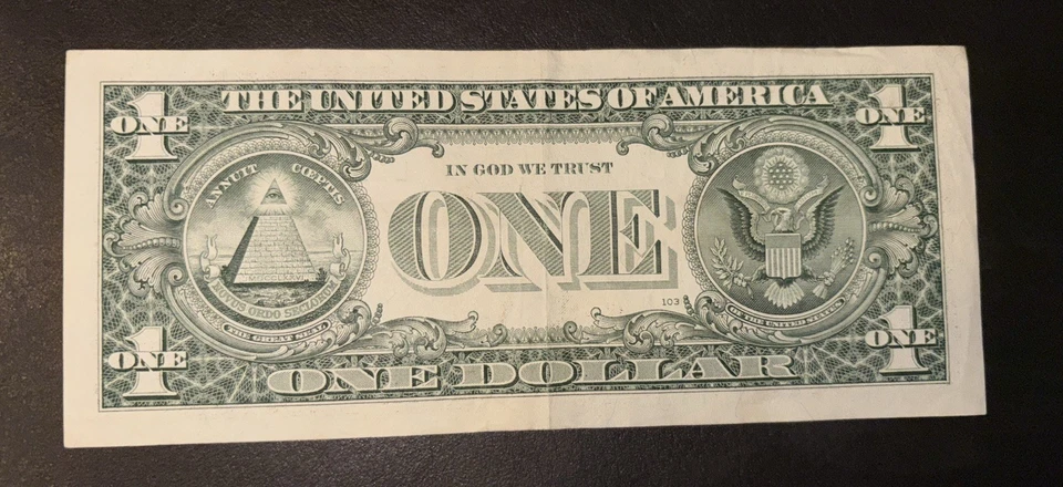 US 1999 $1 Dollar Bill SIGNED By US Treasurer Larry Summers Harvard - #1 of 2 - Image 2 of 2