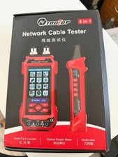 Tooltop ET638 Network Cable Tester wire testing diagnostics LAN Used