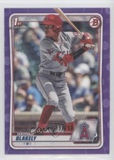 2020 Bowman Draft Purple Border 19/250 Werner Blakely #BD-128 fv8