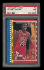 1987-88 Fleer Sticker Set-Break # 2 Michael Jordan PSA 7 NM