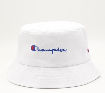Unisex White Champion Bucket Hat Beach Sun Fisherman Cap Panama Lovers Basin Hat