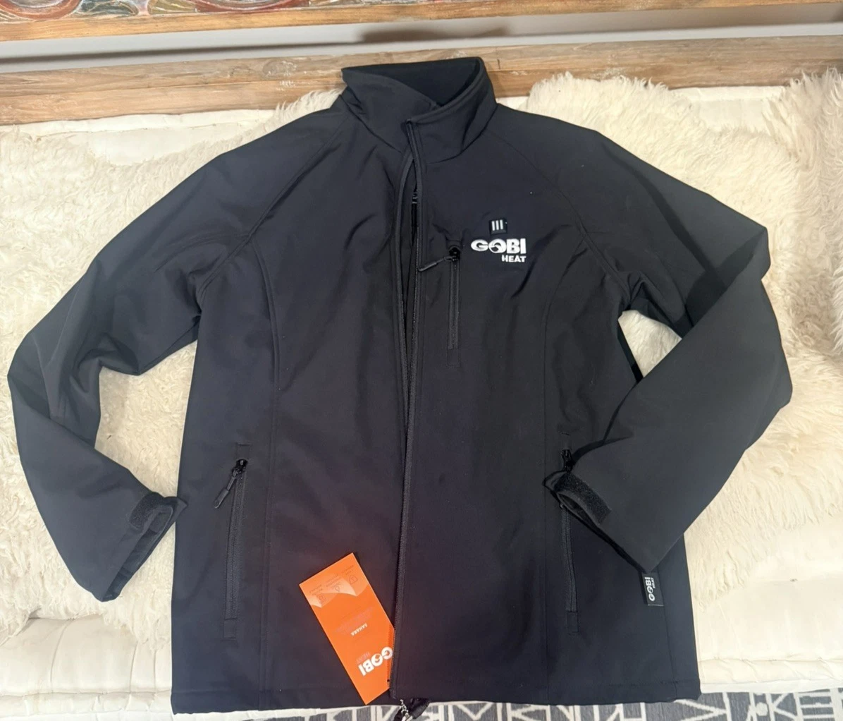 Gobi Heat Sahara Men's Heated Soft Shell Jacket Size L NWT