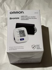 OMRON BRONZE UPPER ARM BLOOD PRESSURE MONITOR--NEW, Open Box # BP5100