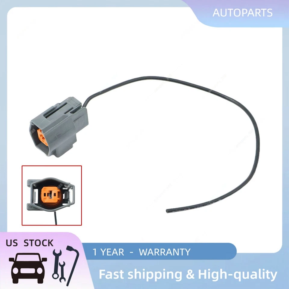 Front Coolant Switch Sensor Pigtail Single Connector For 1990-1993 Mazda Miata - Image 2 of 4