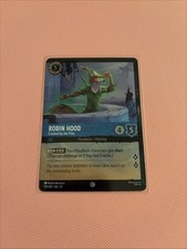 Robin Hood Created By The Vine Foil 159/207 Lorcana Card Attack Of The Vine