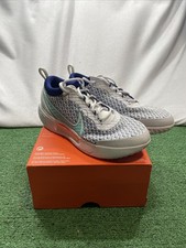 Nike Zoom Court Pro HC Mens Size 8 White Dynamic Turquoise DH0618-141 Tennis