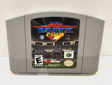 NFL Blitz 2001 (Nintendo 64, 2000) N64 Fully TESTED and Working Authentic
