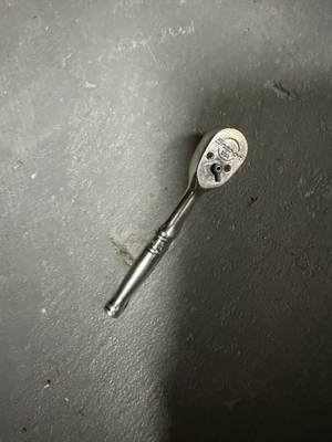 #ad SNAP ON TOOLS TM830 1 4quot; DRIVE STANDARD HANDLE RATCHET VGC MADE IN USA $45.99