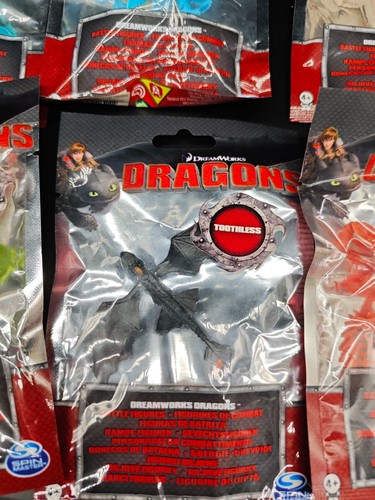 LOT 10 pcs Dragons Battle Mini Figures How To Train Your Dragon #3 - Picture 8 of 12