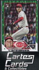 Casey Legumina 2023 Topps Update #US277 Green Foil Cincinnati Reds RC 307/499