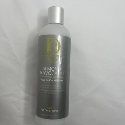 Design Essentials DE Natural Hair Almond & Avocado Leave In Conditioner 12 oz