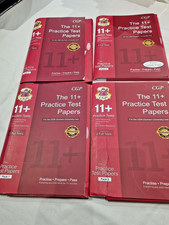 CGP 11+ Maths Non-verbal Verbal-Reasoning Practice Test Papers Packs 1 -4 CEM GL