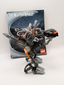 LEGO BIONICLE: Exo-Toa (8557) Titan Incomplete Missing Hose + Torn Instructions