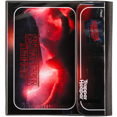 Mead Trapper Keeper STRANGER THINGS Binder [Creatures]: 12-0.19 in. x 11-1/4 in.