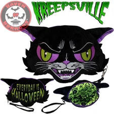 Kattitude Wristlet Plush Purse