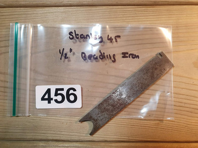 Vintage Stanley 45 Hobel 1/2'' Sickeneisen alte Holzbearbeitung Handwerkzeuge Schneider