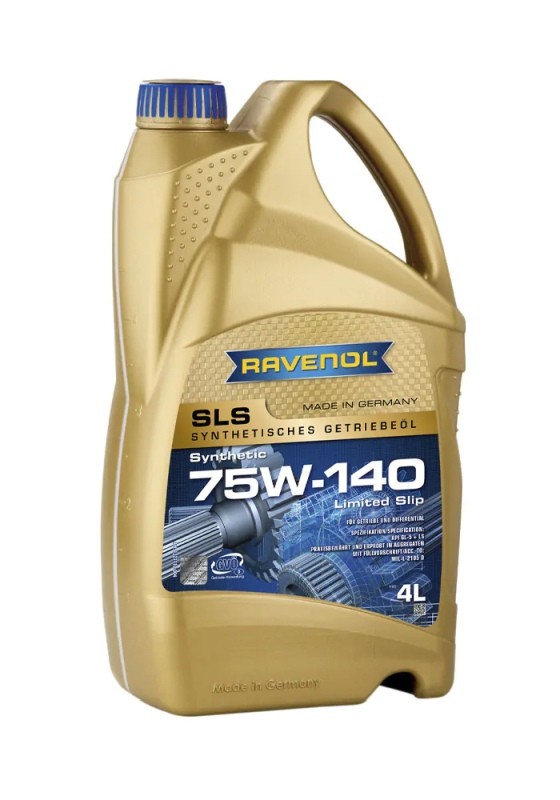 Huile 75W140 4L SLS GL5 LS pour différentiel autobloquant haut de gamme