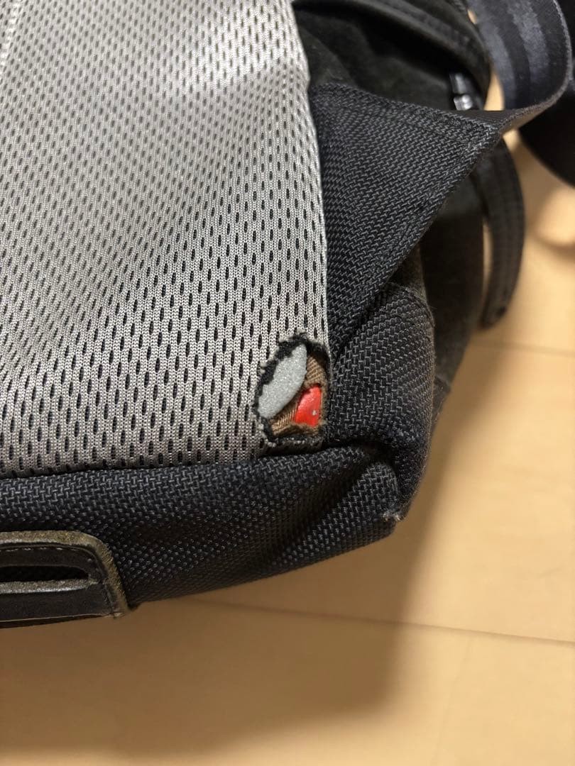 Masterpiece Black Backpack Waterproof Zipper Used… - image 4