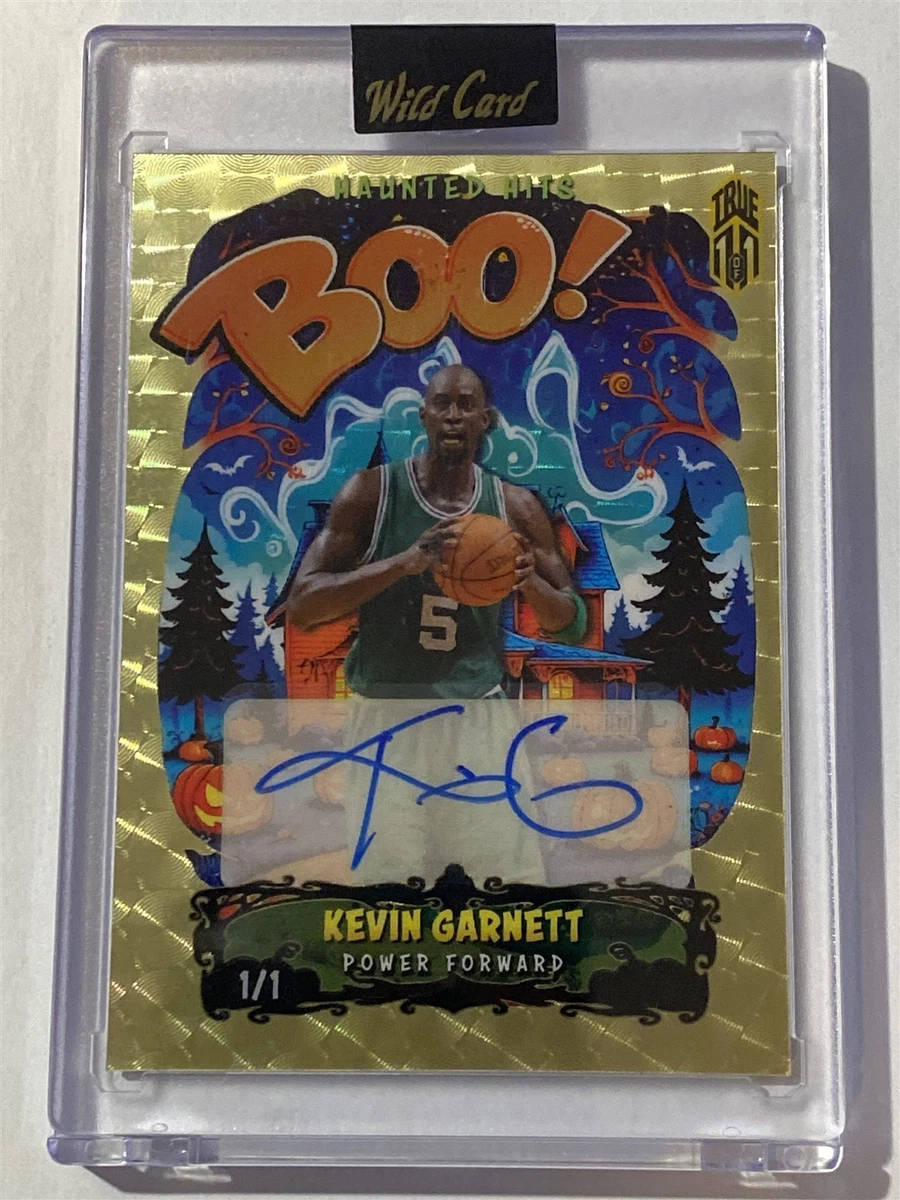 Kevin Garnett Basketball Autographed Sports Trading Cards