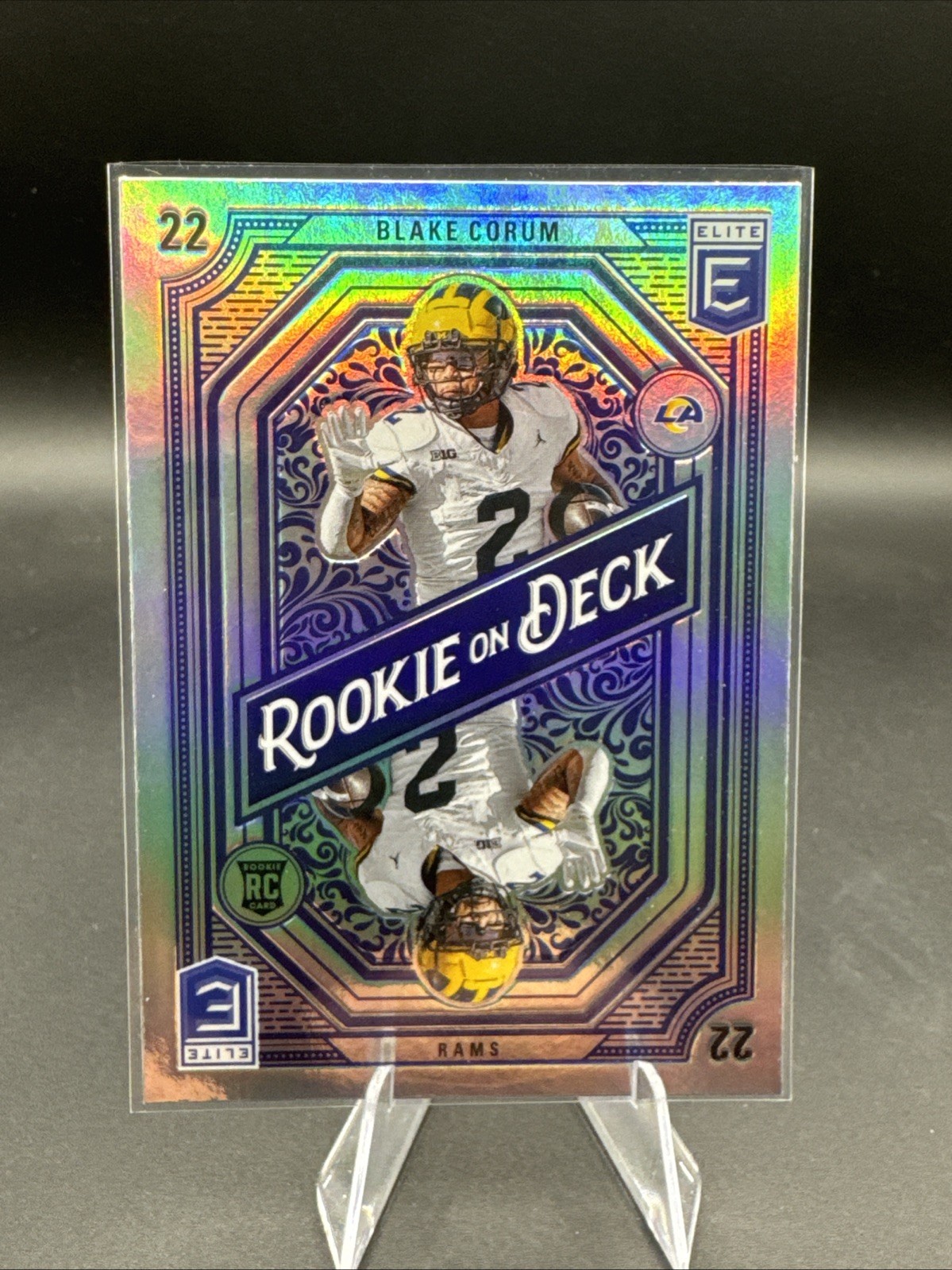 2024 Panini Donruss Elite - Blake Corum Rookie on Deck (RC) #8