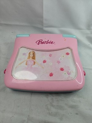 Mattel Barbie B-Bright Learning Laptop Talking Computer Tested And Working