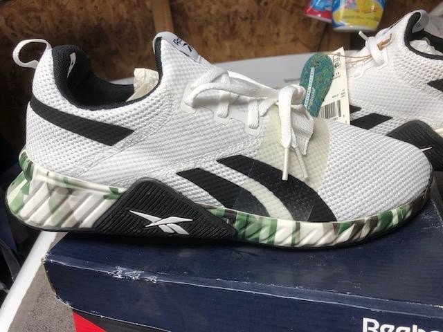 Reebok Fitness Men's White Black FLASHFILM TRAIN 2 MEN'S Sneakers FW8149 SIZE 11