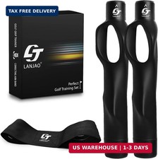 2 Pack Golf Grip Trainer Kit, Swing Correcting Arm Band Training Aid