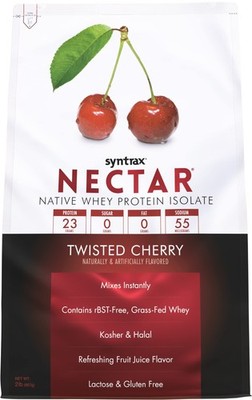 Syntrax Nutrition Nectar 100% Whey Protein Isolate Powder Refreshing Fruit 2 lbs