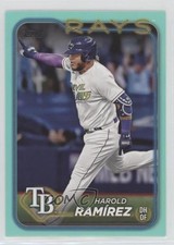2024 Topps Series 1 Aqua Harold Ramirez Harold Ramírez #256 0hc0