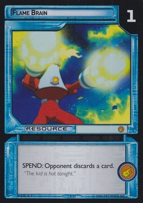 Flame Brain - Power Up! - MegaMan NT TCG