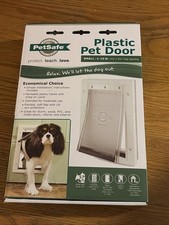 Petsafe Pet Door Small Pets to 15 Lbs. 5-1/8 In. X 8 1/4 In. Plastic Pet Door