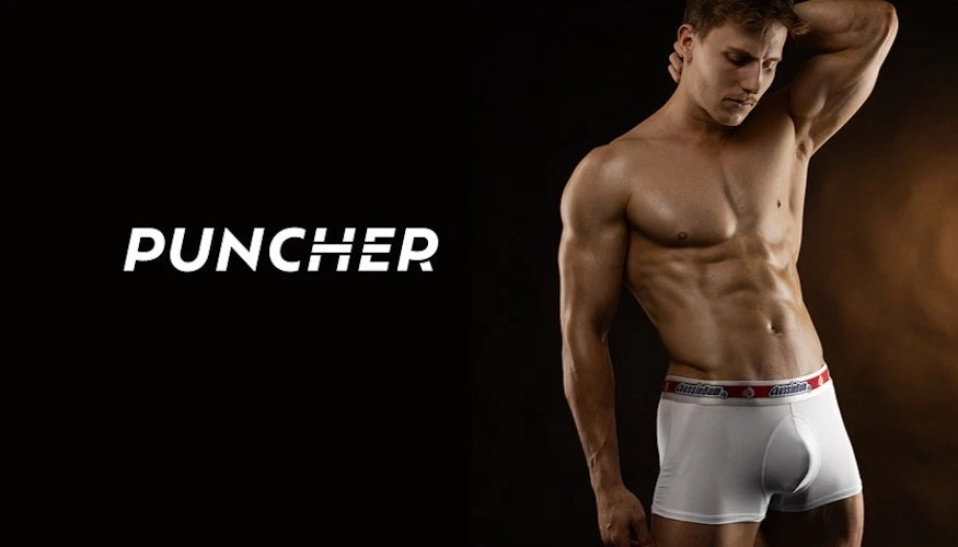 Calzoncillos/Trunks Aussiebum Ropa Interior Para Hombre en Blanco/Azul Marino/Negro Foto 2 de 4