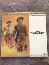 The Magnificent Seven 1 960 LaserDisc Yul Brenner Steve McQueen