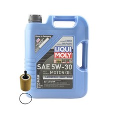 5L Liqui Moly Longtime High Tech 5W-30 Mann Engine Oil Change Kit for Jetta 1.9