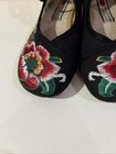 BININBOX WOMEN CHINESE EMBROIDERED FLOWER FLAT MARY JANE BALLET FLATS SZ. 40/9 — photo 7
