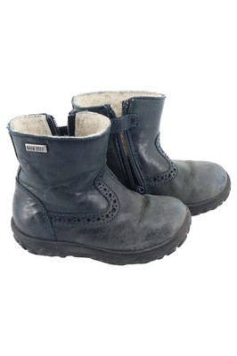 FALCOTTO Kinder Stiefel Gr. 22 Blau gefüttert Winter Boots Casual