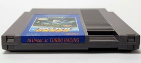 Al Unser Jr Turbo Racing Nintendo NES Game CIB Complete in Box w/ Manual -Tested
