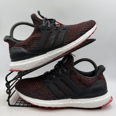Adidas Ultraboost 4.0 Rot Schwarz Turnschuhe Größe UK 7,5 Herren Chinesisches Neujahr BB6173