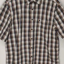 Carhartt XL Tall Plaid Short Sleeve Button-Up Shirt Men