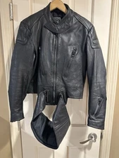 Vintage Hein Gericke Echt Leder Mens Leather Jacket Size 38