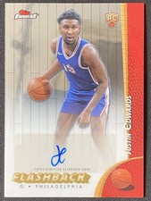Justin Edwards 2024-25 Topps Finest Flashback Auto RC #FBA-JE