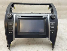 2014 Toyota Camry Radio Receiver AM-FM-CD 6.1" Display Screen 100201 OEM