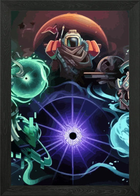 Outer Wilds gerahmtes Wandbild Poster Leinwanddruck Bild