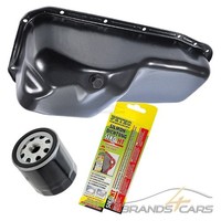 Atec ÖLwanne+Dichtung+ÖLfilter FÜR Opel Combo 1.4 94-01 Corsa 1.2-1.6 B 1.2+1.4