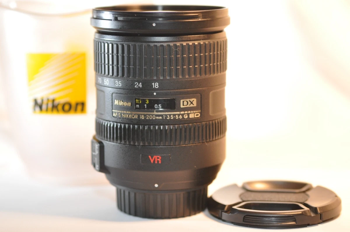 Nikon 18-200mm f/3.5-5.6 Camera Lenses for sale | eBay